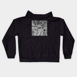 Silver Emotion Abstract Painting Kids Hoodie